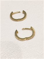 Orecchini Vidali Gioielli Donna in Oro giallo Zircone OROR-12-34 - OROR-12-34